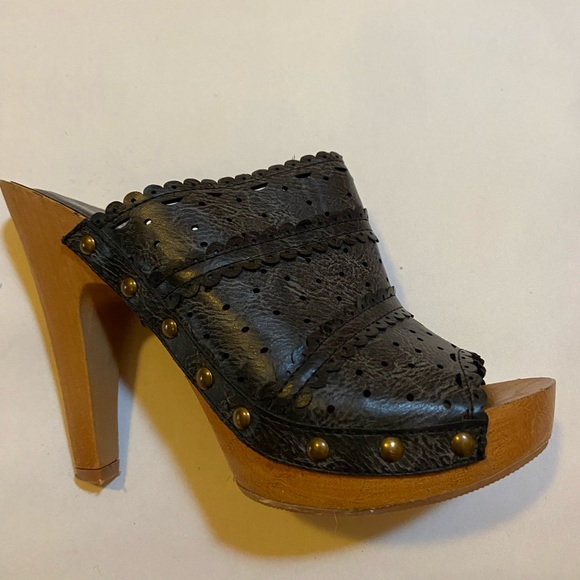 Jennika leather studded mules size 6 - Picture 6 of 12